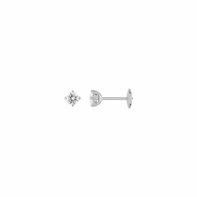 Boucles d'oreilles Forevermark en or blanc et diamants, 0.3ct