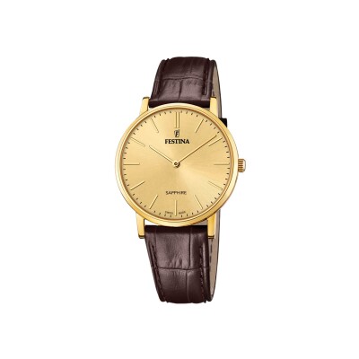 Montre Festina Cuir Classique F20016/2