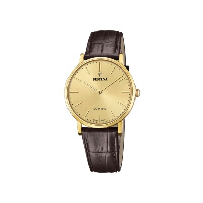 Montre Festina Cuir Classique F20016/2