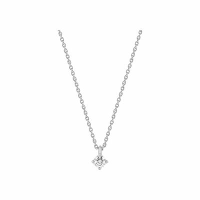 Collier Forevermark en or blanc et diamant, 0.25ct