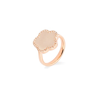 Bague Cesare Pompanon Fiore di Mamma en or rose et diamants