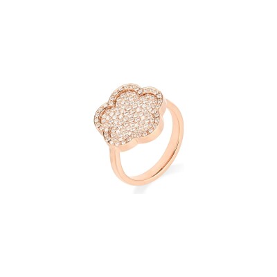 Bague Cesare Pompanon Fiore di Mamma en or rose et diamants