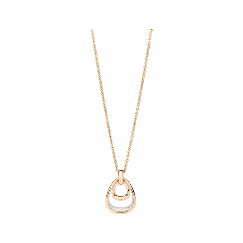 Pomellato Fantina pendant, rose gold and diamonds