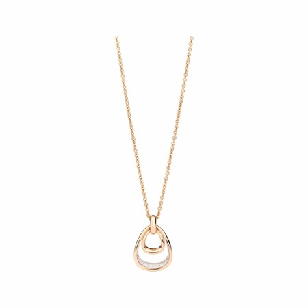 Pomellato Fantina pendant, rose gold and diamonds