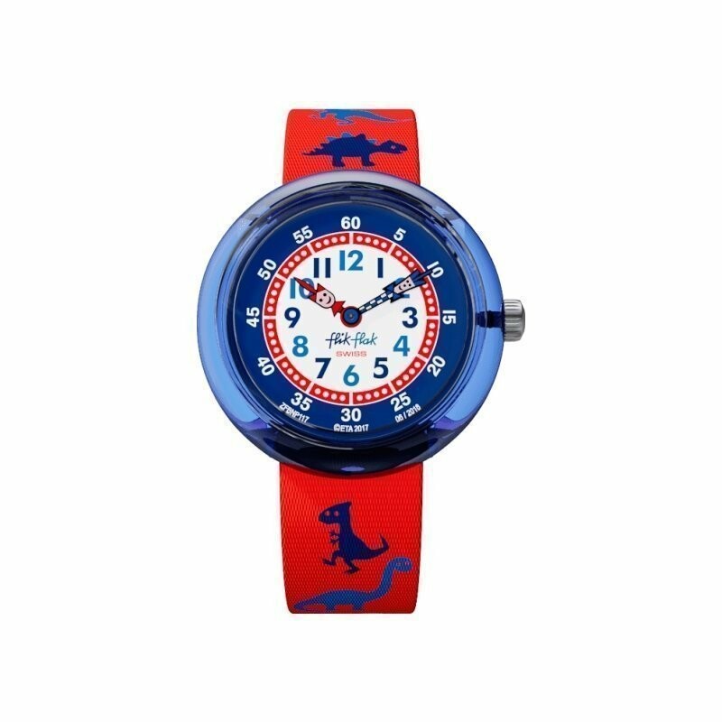 Montre Flik Flak Color Explosion Dinosauritos