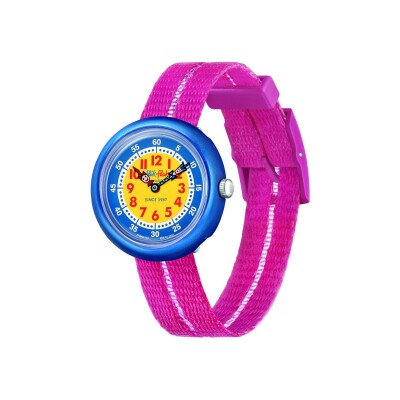 Montre Flik Flak Retro Pink