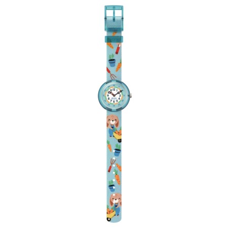 Montre Flik Flak Garden Fiesta Carrot Party