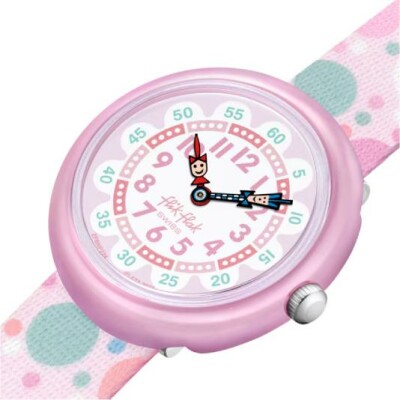 Montre Flik Flak Organized Chaos Flying Bubbles