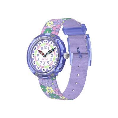 Montre Flik Flak Let's Get Artsy Flower Fields