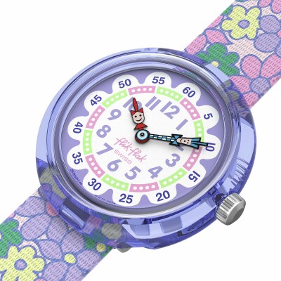 Montre Flik Flak Let's Get Artsy Flower Fields