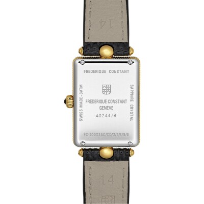 Montre Frédérique Constant Classics Art Déco Carrée