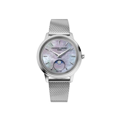 Montre Frédérique Constant Classics 
Moneta Moonphase