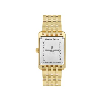 Montre Frédérique Constant Classics Carrée Small Seconds
