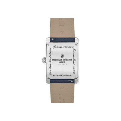 Montre Frédérique Constant Classics Carrée Calendar Moonphase