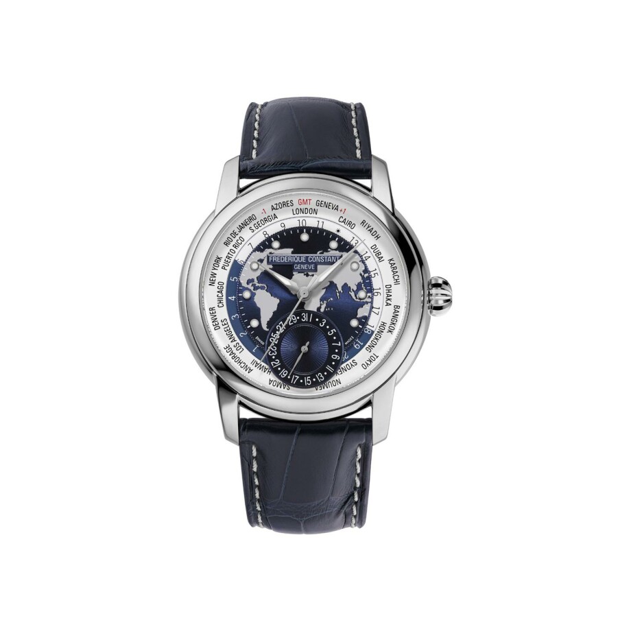 Frédérique Constant Classics Worldtimer Manufacture watch