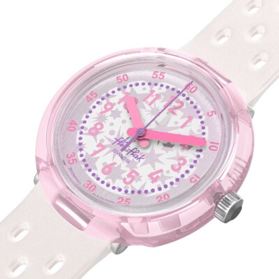 Montre Flik Flak Cosmic Fun 2 Fizz In Pearl