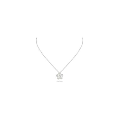 Collier Cesare Pompanon Primavera en or blanc et diamants