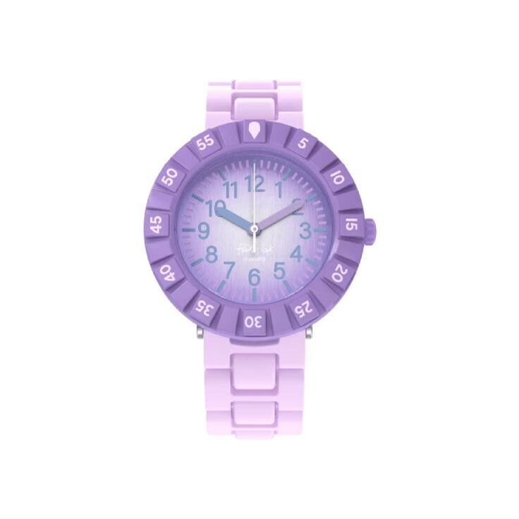 Montre Flik Flak Time to Discover Lavendology