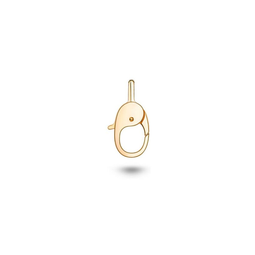 Fermoir MARCELINE Love Frequency en or jaune et diamants