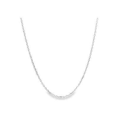 Collier en or blanc