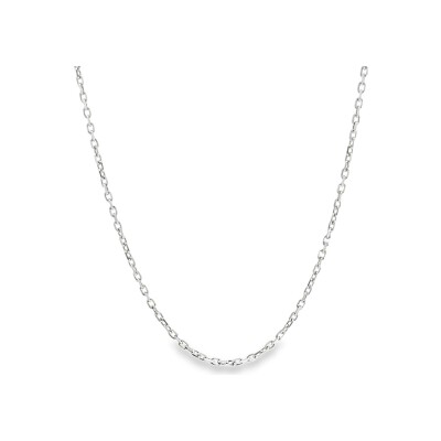 Collier en or blanc