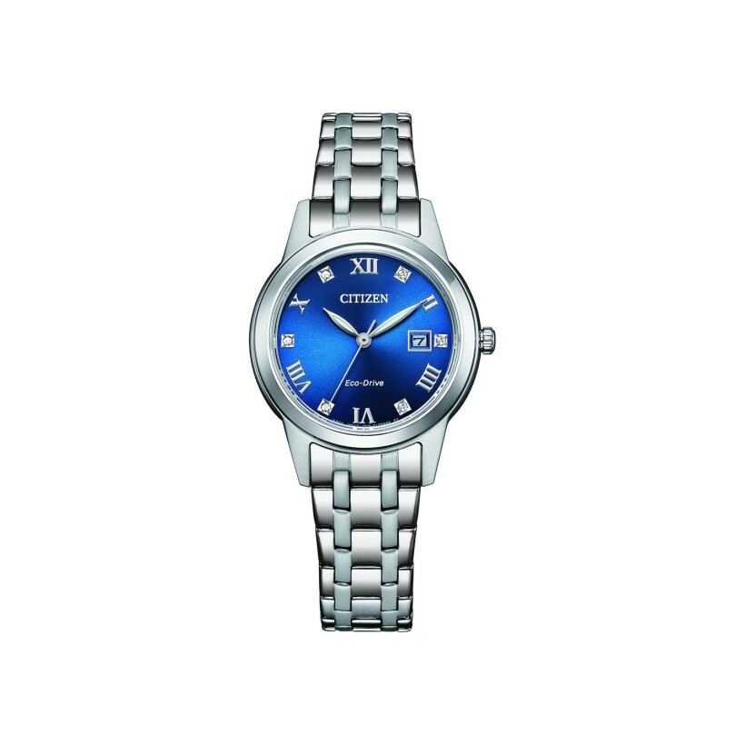 Citizen Eco-Drive Elegant Crystal Day and Date FE1240-81L watch