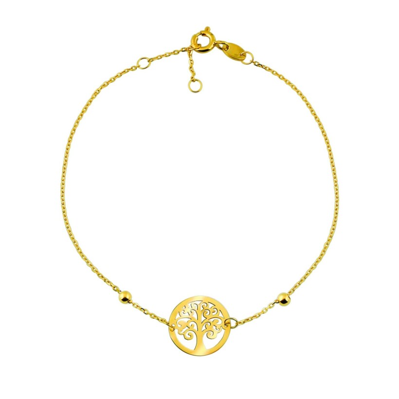 Bracelet Anami arbre de vie en or jaune