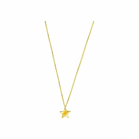 Collier Anami étoile en or jaune