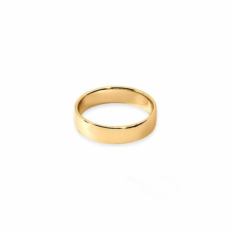 FidÃ©lis wedding ring, yellow gold, 5mm