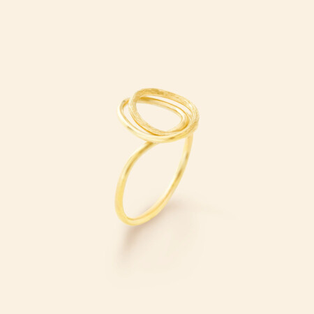 Bague Mellerio Riviera en or jaune, petit modèle