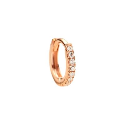 Mono boucle d'oreille Mellerio Muses en or rose et diamants