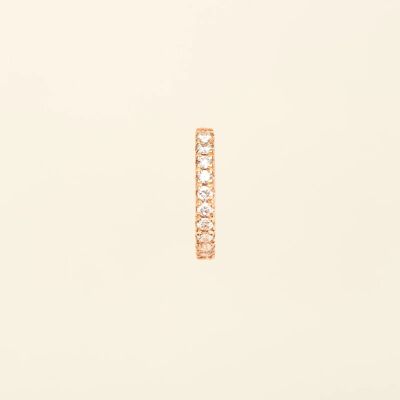 Mono boucle d'oreille Mellerio Muses en or rose et diamants