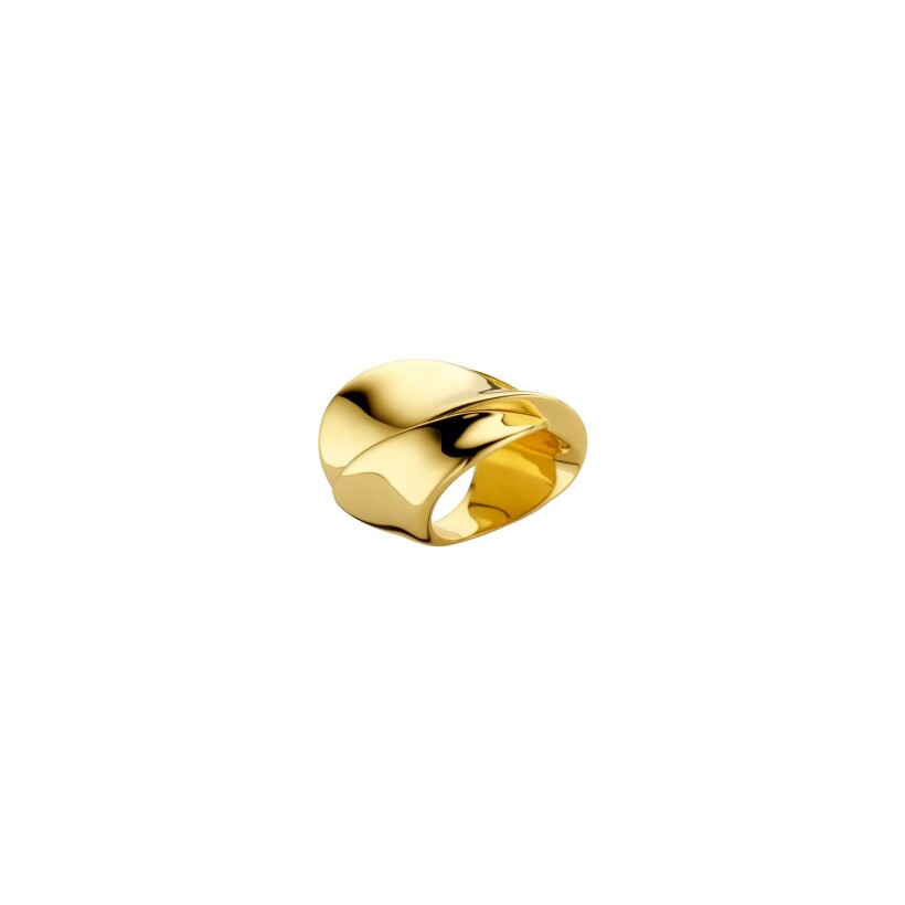 Dries Criel Flux ring in yellow gold