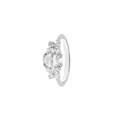 Bague Hana en or blanc et diamants