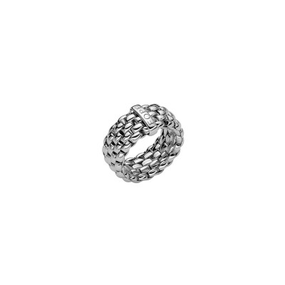 Bague FOPE ESSENTIALS Flex'it en or blanc, taille M
