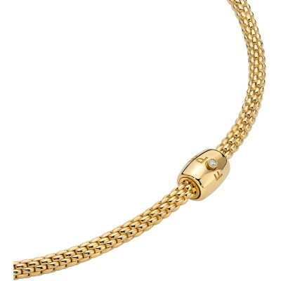 Collier FOPE PRIMA Flex'it en or jaune et diamants