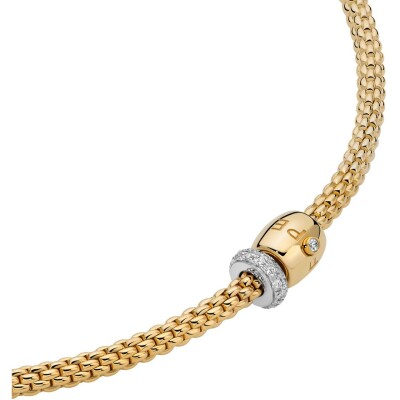 Collier FOPE PRIMA Flex'it en or jaune et diamants