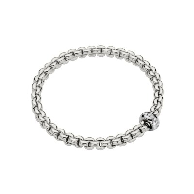 Bracelet FOPE EKA en or blanc et diamants, taille S