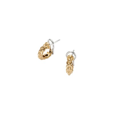 Boucles d'oreilles FOPE EKA en or jaune
