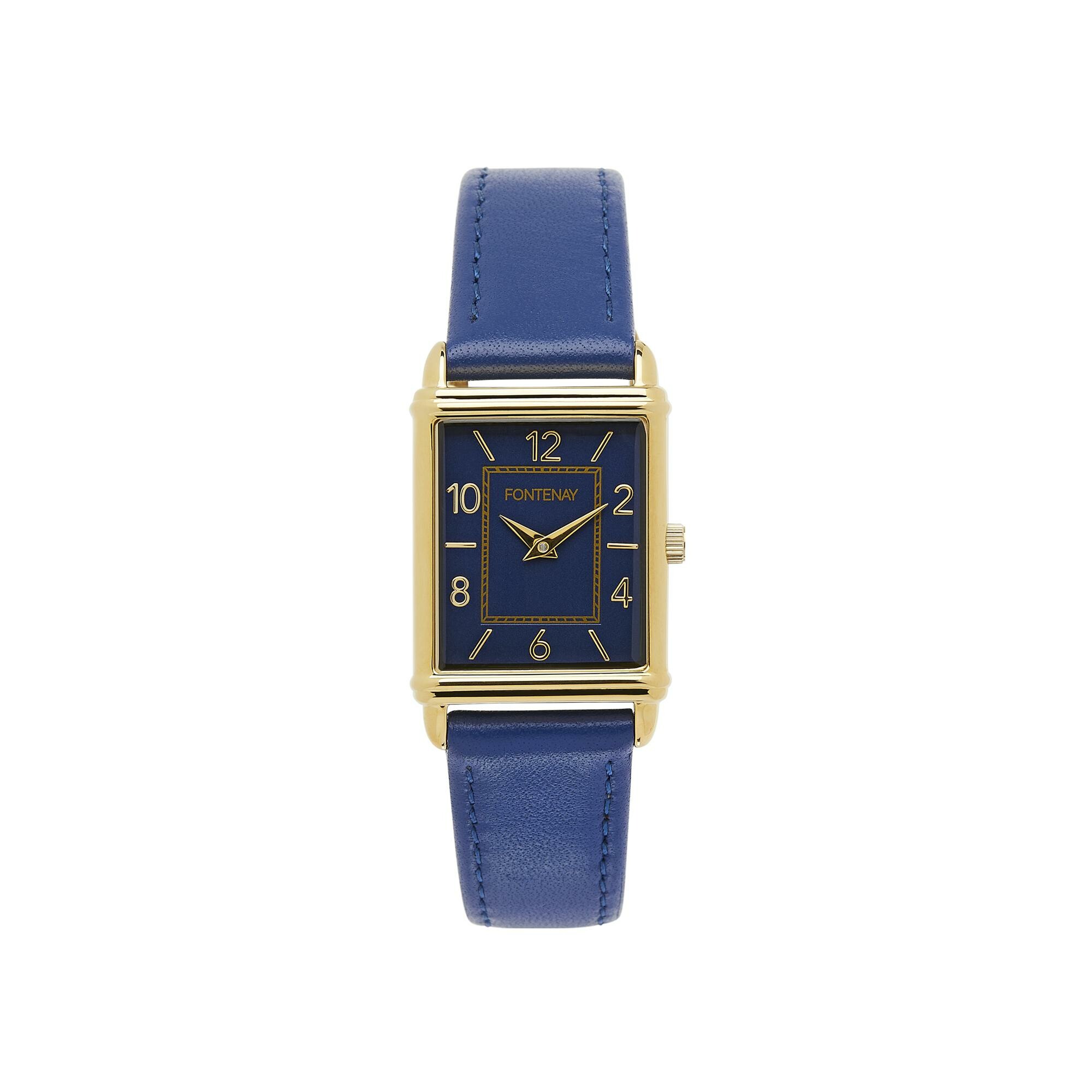 Montre Bracelet FONTENAY Gris Argent Pour Femme - Occasion Très Bon état