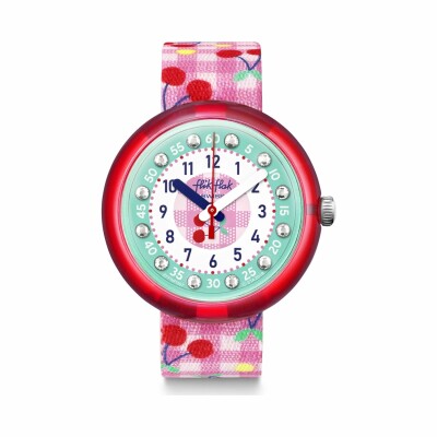 Montre Flik Flak Cherrific