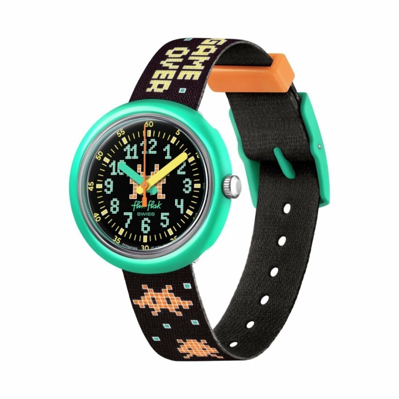 Montre Flik Flak Time Invader