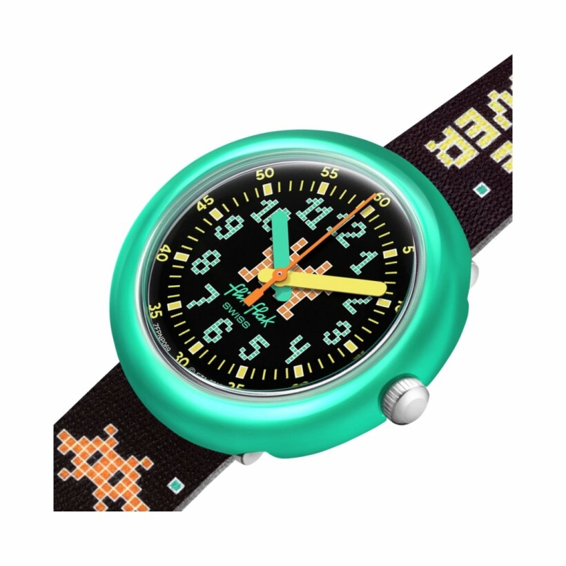 Montre Flik Flak Time Invader