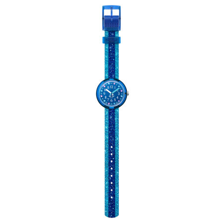 Montre Flik Flak Shine Bright Shine in Blue