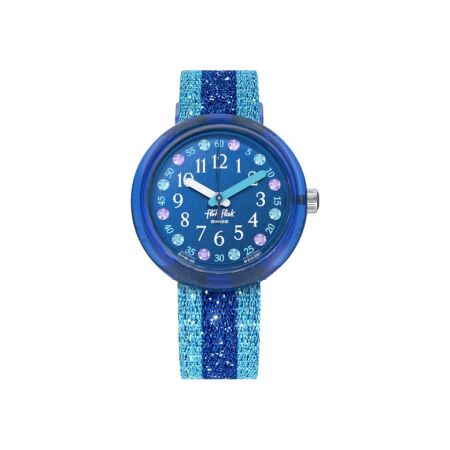 Montre Flik Flak Shine Bright Shine in Blue