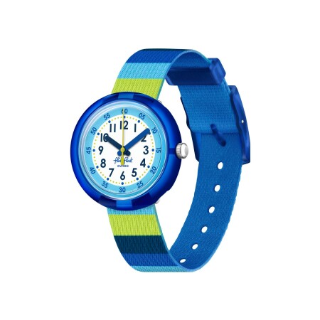 Montre Flik Flak Color My Life Stripy Blue