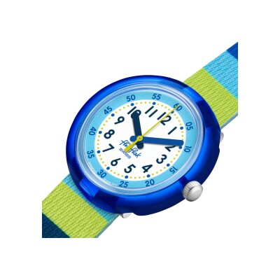 Montre Flik Flak Color My Life Stripy Blue