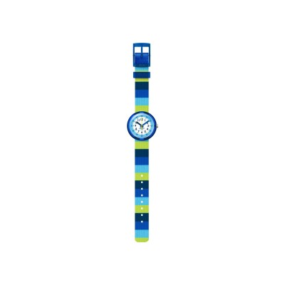 Montre Flik Flak Color My Life Stripy Blue