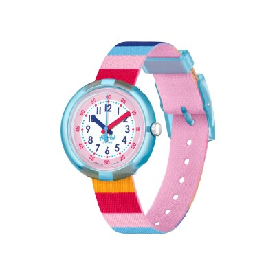 Montre Flik Flak Color My Life Stripy Pink