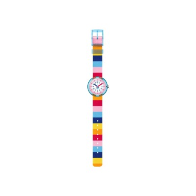 Montre Flik Flak Color My Life Stripy Pink